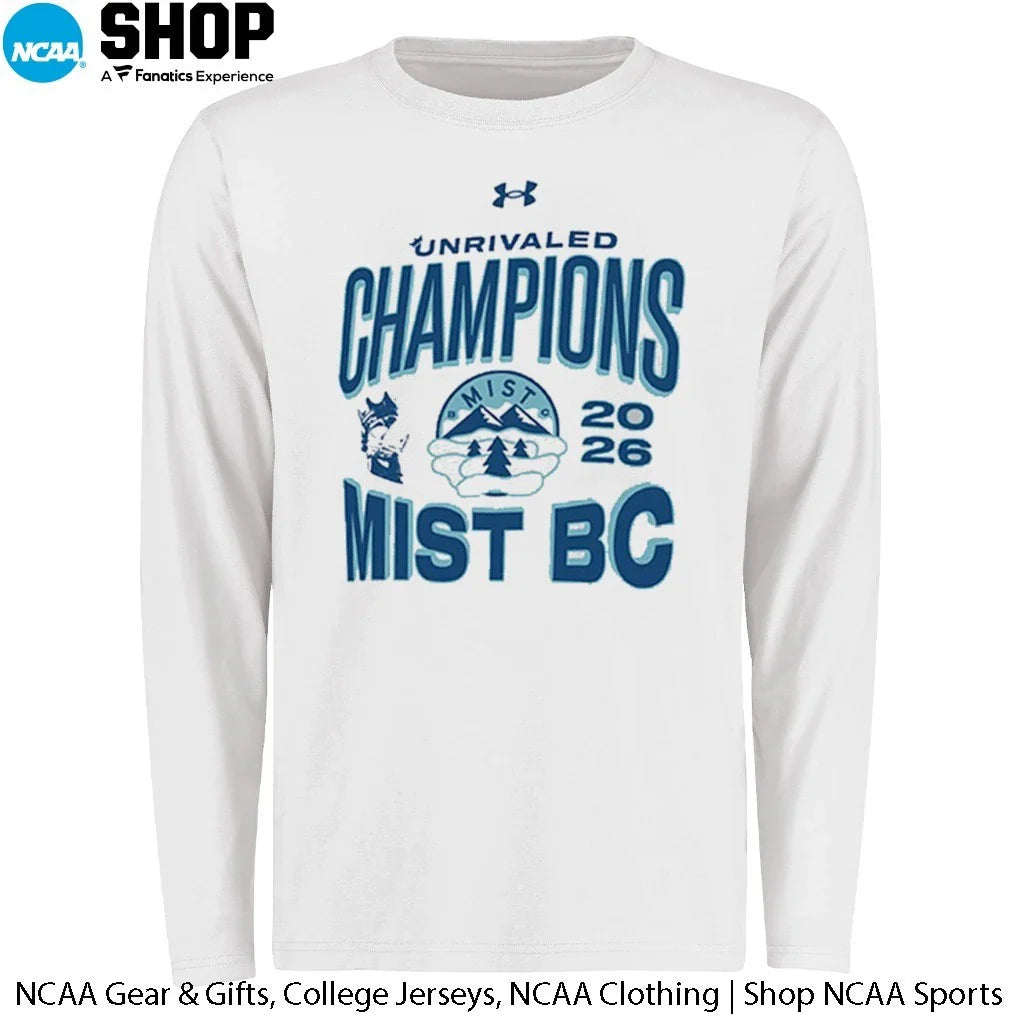 Unrivaled Basketball 2026 Mist Bc Champions T-Shirt