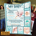 Custom Photo Baby Blanket I Love You So Much Fleece Blanket – Sherpa Blanket – Woven Blanket