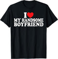 100 Love Handsome Boyfriend Heart Handsome Boyfriend Unisex T-shirt, Sweatshirt, Hoodie (1)