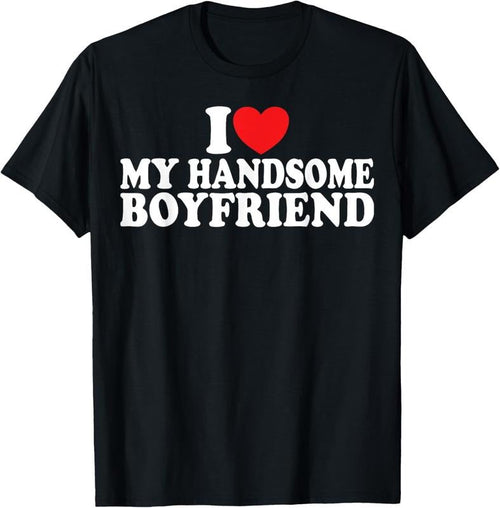 100 Love Handsome Boyfriend Heart Handsome Boyfriend Unisex T-shirt, Sweatshirt, Hoodie (1)