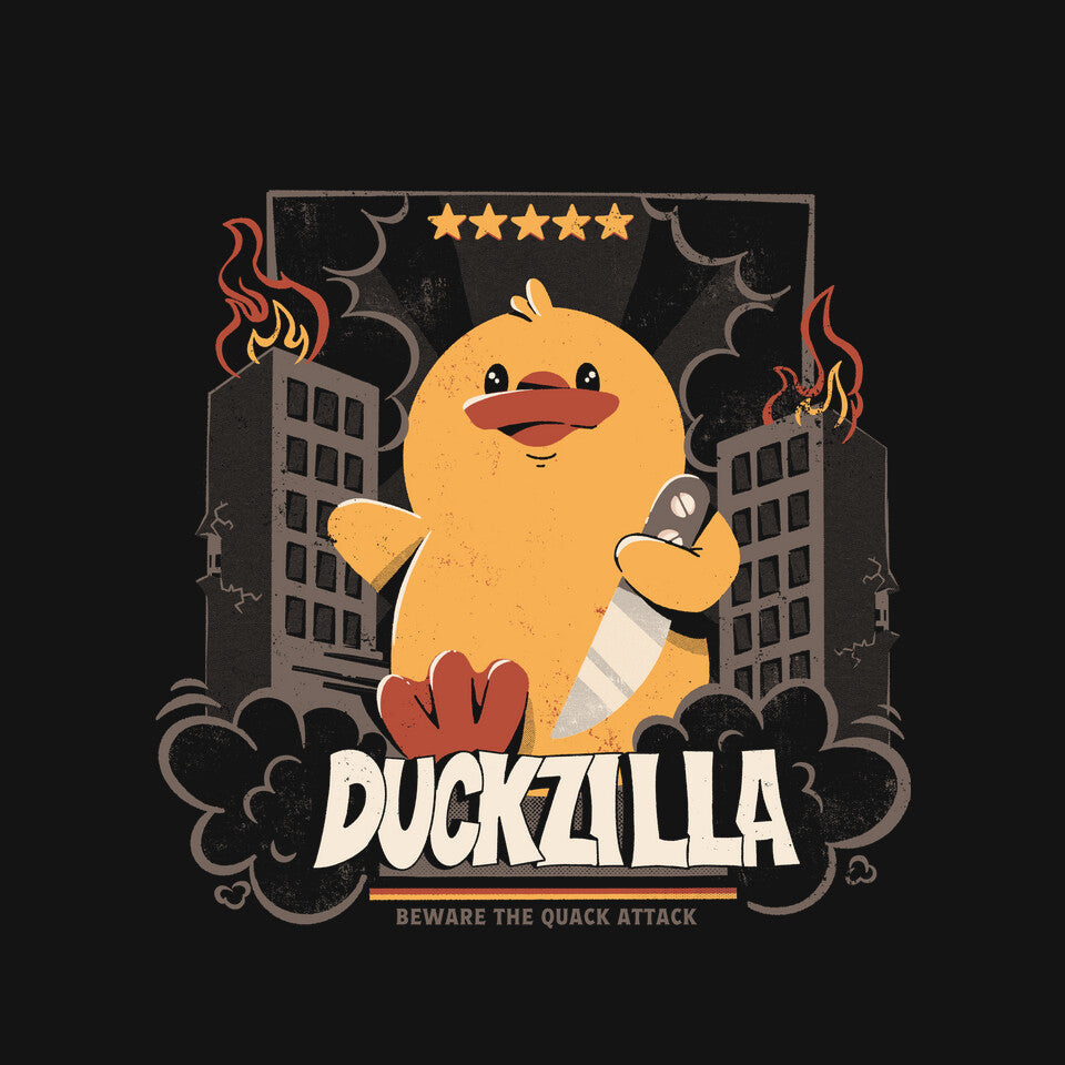 Duckzilla Funny Duck Attack