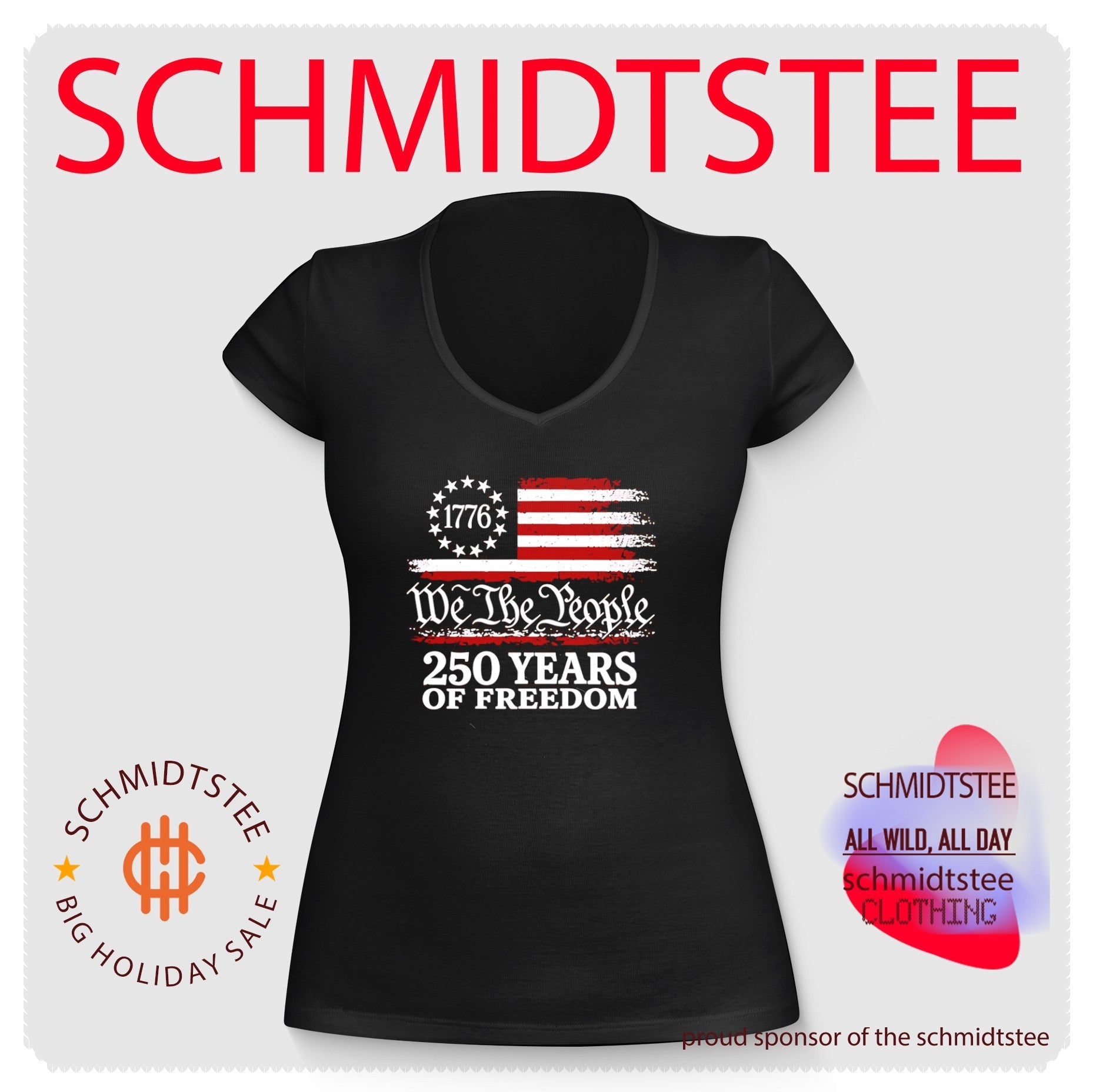 1776 We the People 250 Years of Freedom shirt