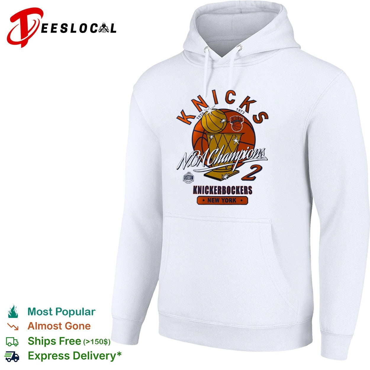 1970 1973 NBA Champions 2 Knickerbockers New York Knicks Eastern Conference shirt
