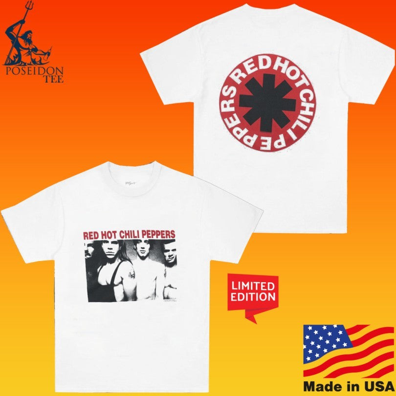 1990 Red Hot Chili Peppers Band Photo T-shirt
