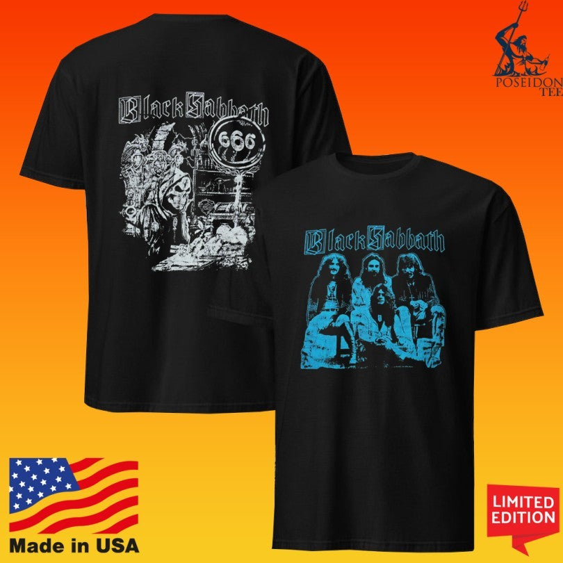 1990s Black Sabbath 666 Band Photo T-shirt