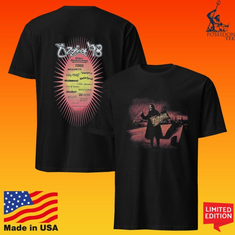 1998 Ozzfest Ozzy Osbourne Tour T-shirt