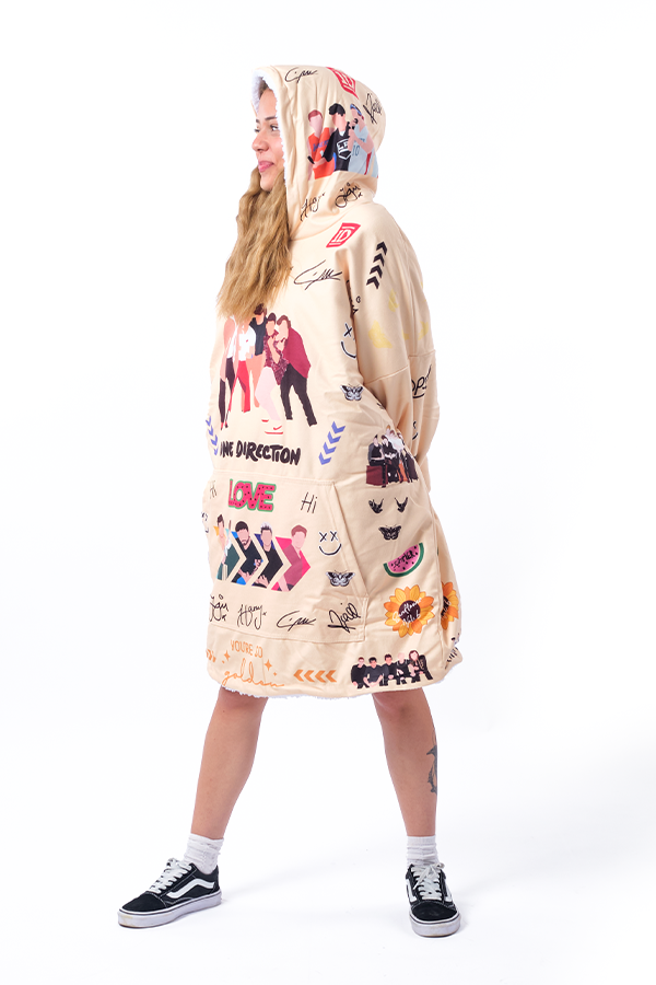 1D Hoodie Blanket
