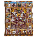 2025 Washington Commanders Champions Fleece Blanket
