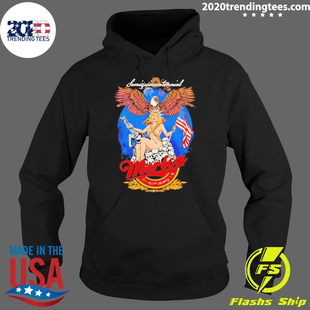 2026 America’s 250th Semiquincentennial Merica Eagles With Women Patriot Shirt
