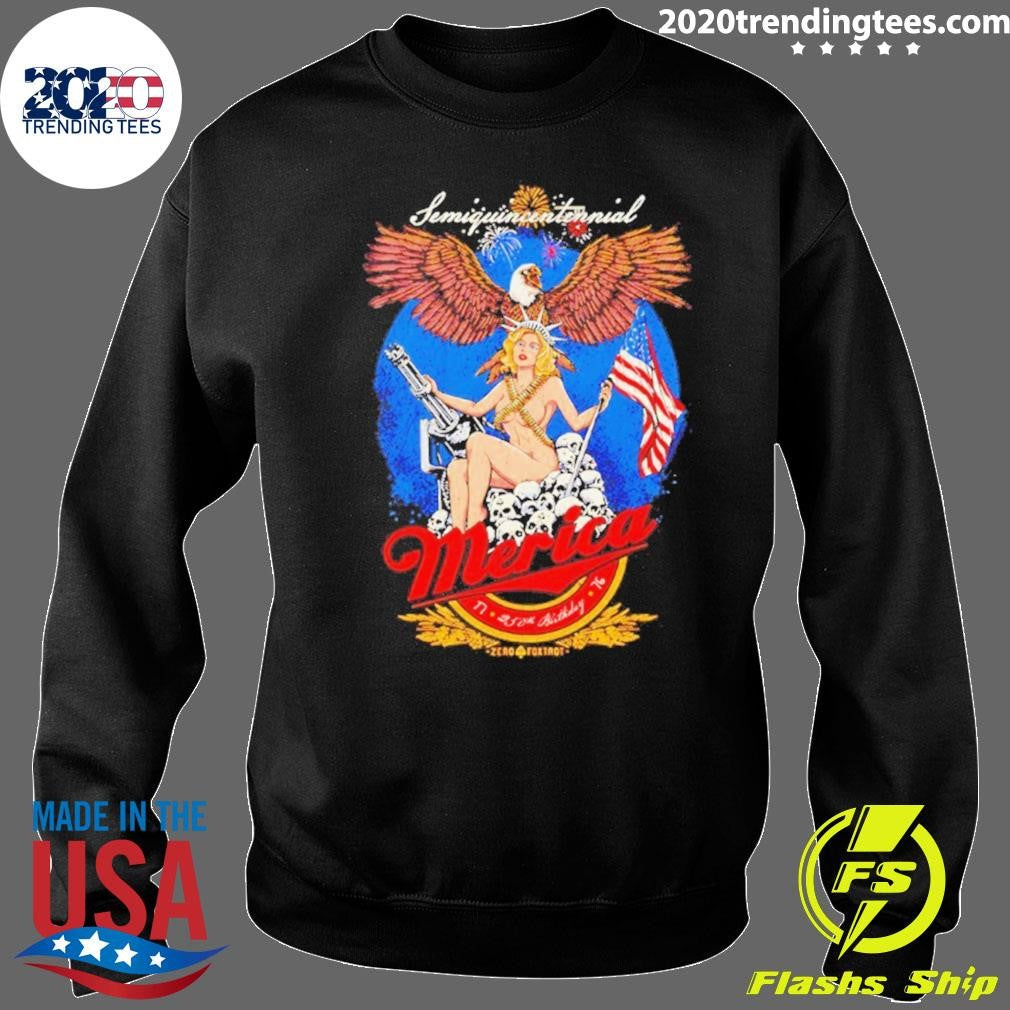 2026 America’s 250th Semiquincentennial Merica Eagles With Women Patriot Shirt