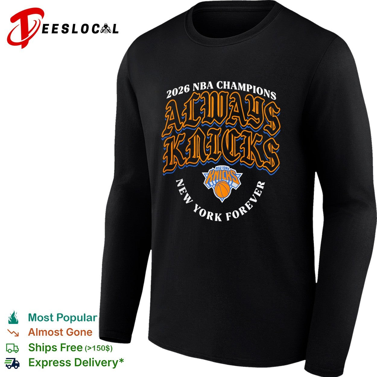 2026 NBA Champions Always New York Knicks Forever basketball shirt
