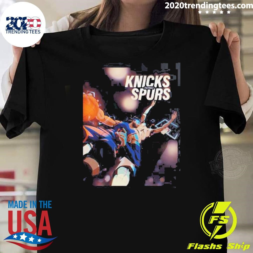 2026 NBA Finals New York Knicks Vs San Antonio Spurs Jalen Brunson Vs Victor Wembanyama Shirt