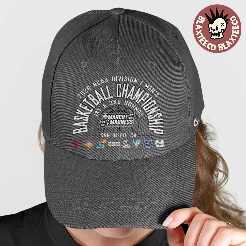 2026 NCAA Division I Men’s Basketball Championship March Madness San Diego California Cap Hat Snapback
