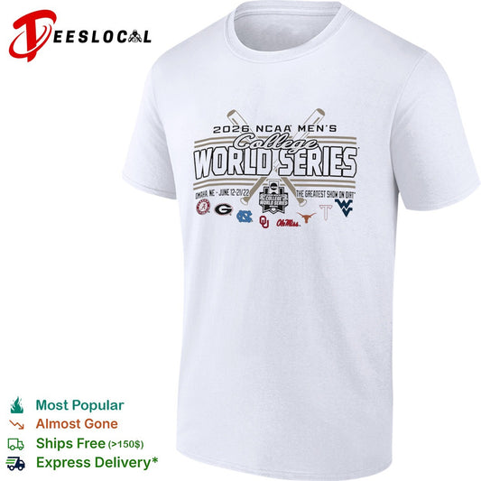 2026 NCAA Men’s College World Series the greatest show on dirt shirt