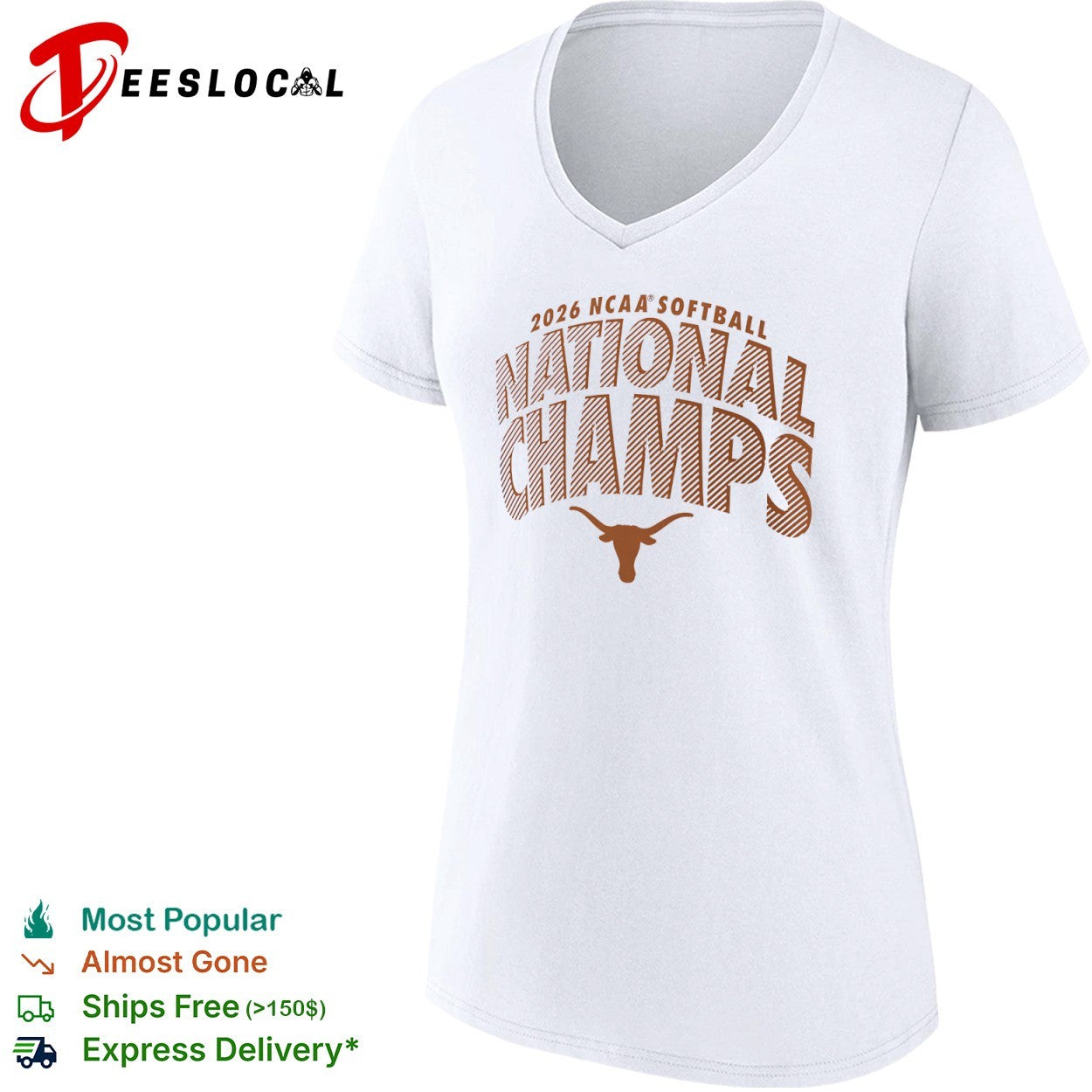 2026 NCAA Softball National Champs Texas Longhorns Athletics shirt