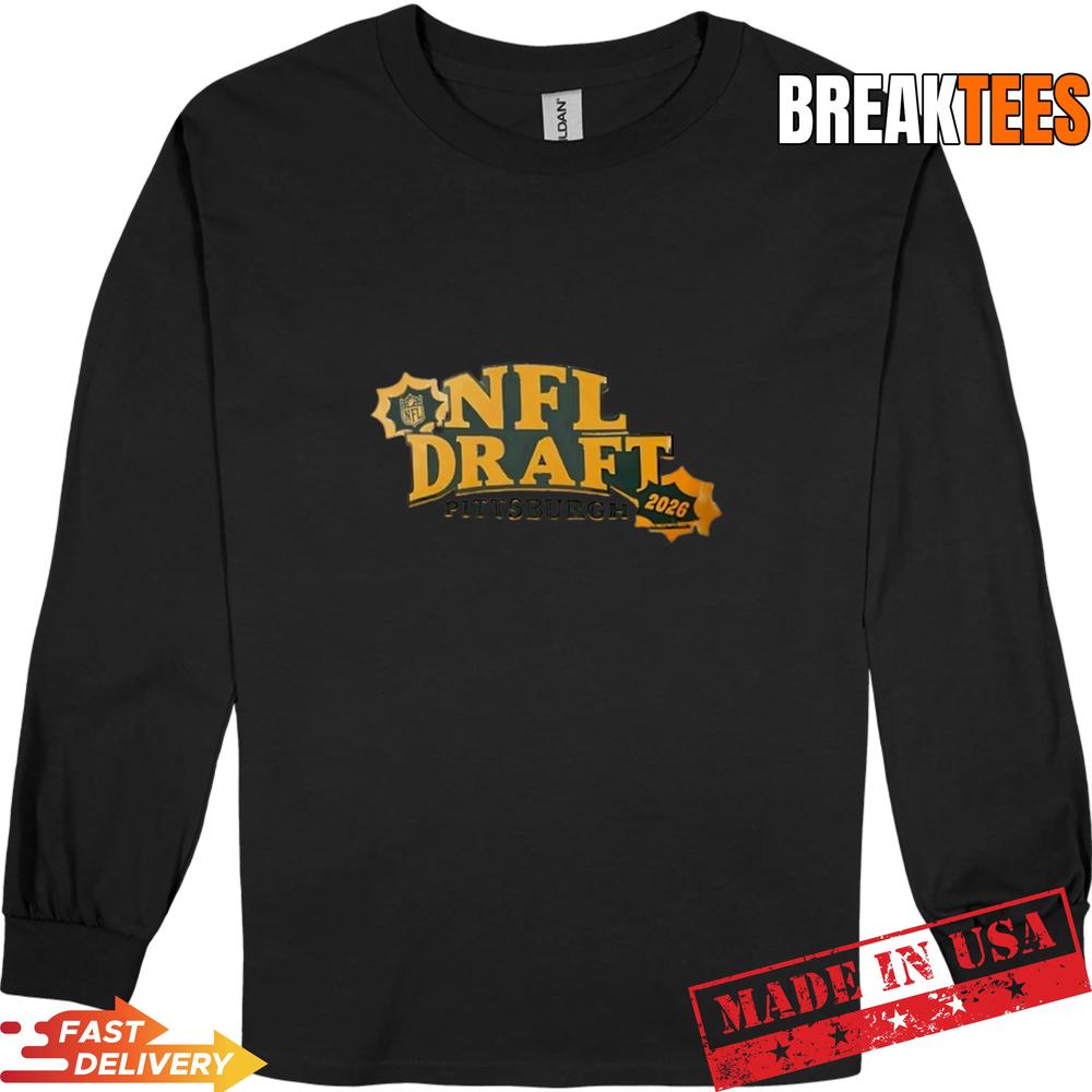 2026 NFL Draft Pittsburgh logo T-Shirt
