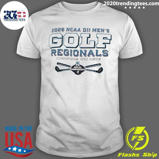 2026 Ncaa Division Ii Men’s Golf Regionals Shirt