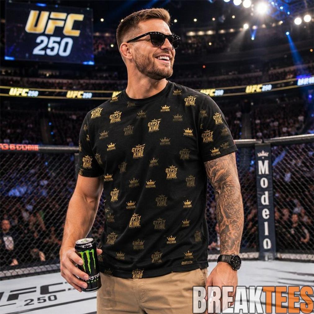 2026 Tyson Fury Gypsy King Crown Shirt At UFC 250