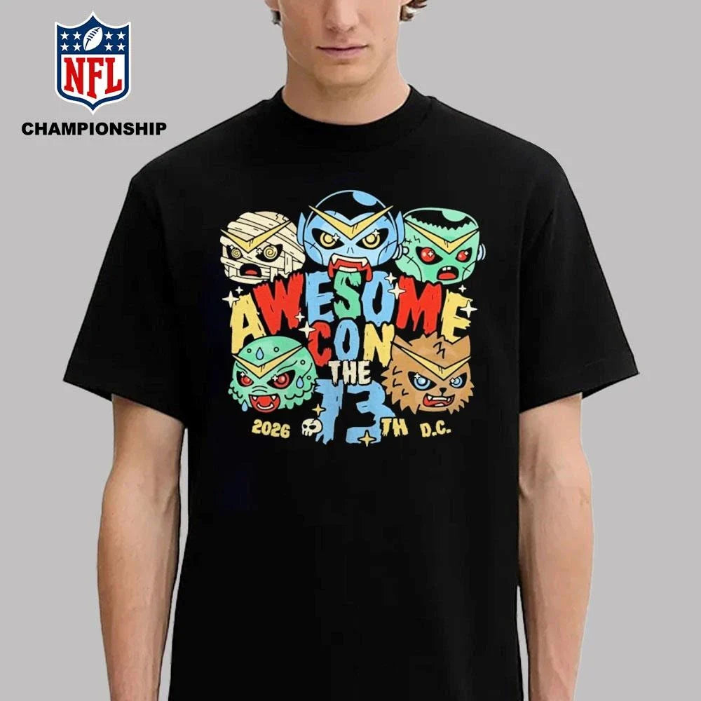 2026 Awesome Con Monster Bots Shirt
