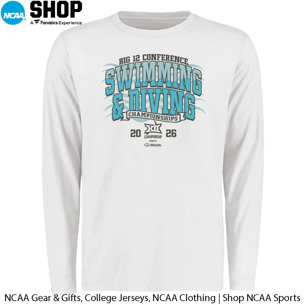 2026 Big 12 Conference Swimming and Diving Champions T-Shirt