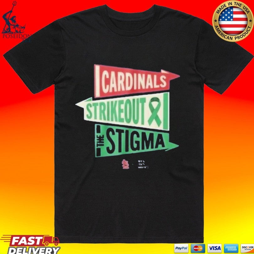 2026 Cardinals Mental Health Awareness Giveaway T-shirt