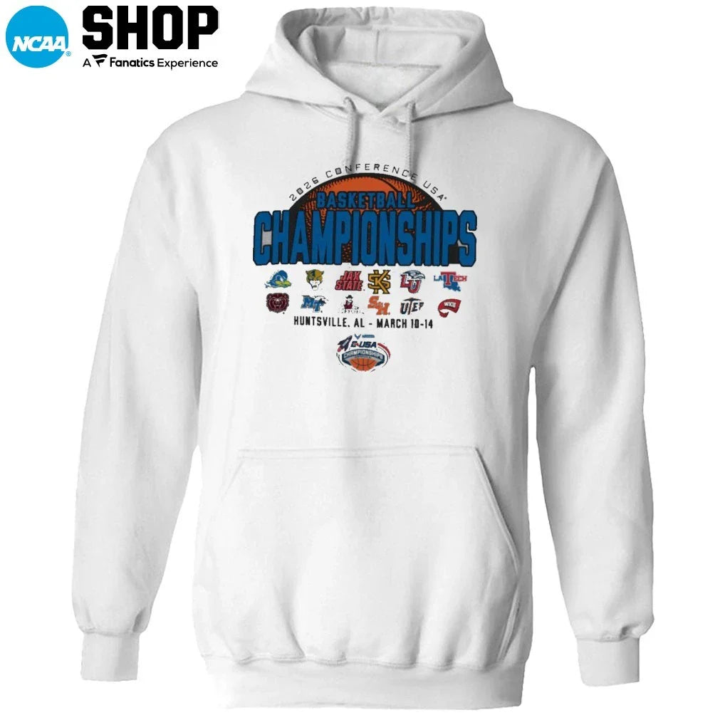 2026 Conference USA Basketball Champions Huntsville Al March 10-14 T-Shirt