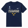 2026 IIHF World Junior Champions Sweden National Ice Hockey Team Shirt