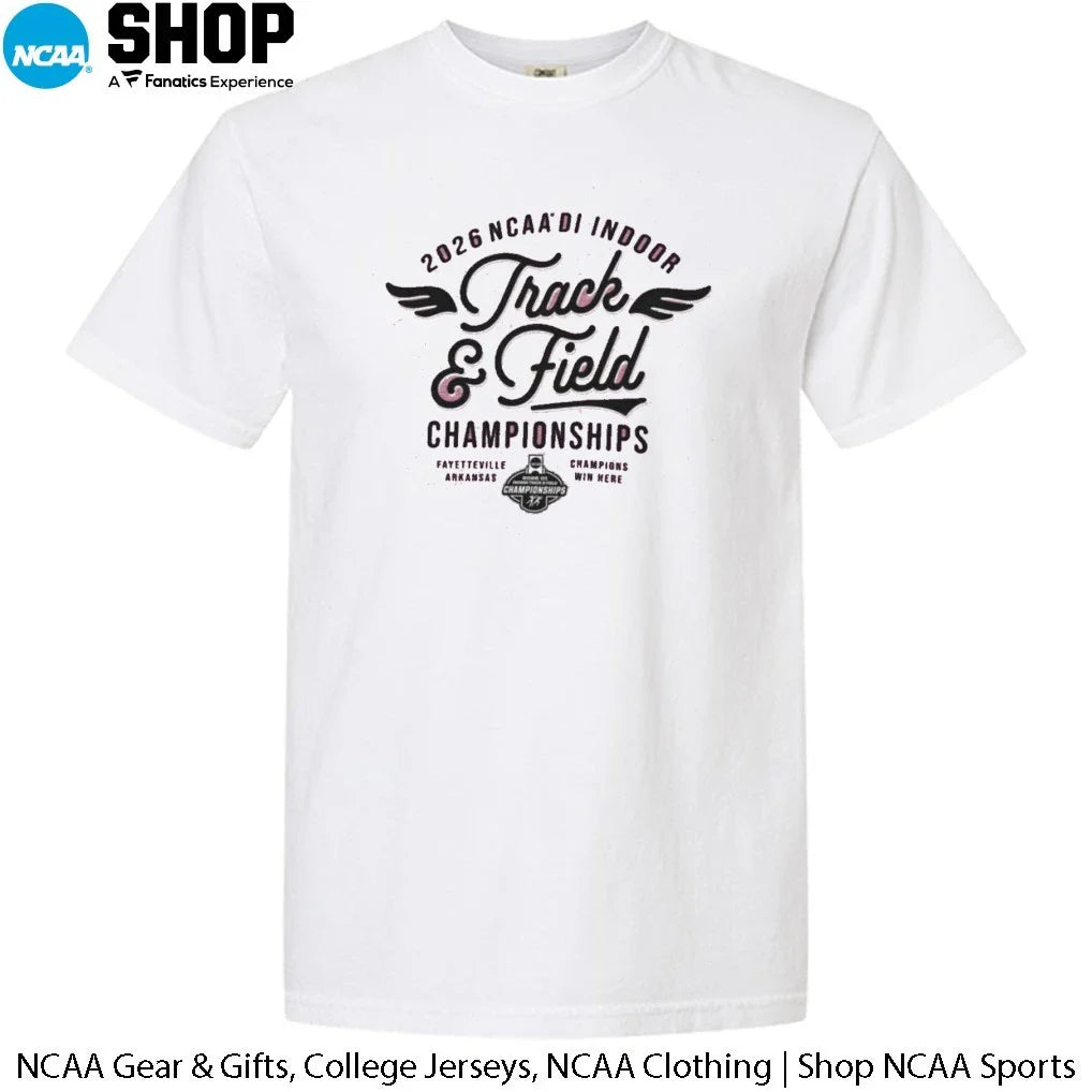 2026 NCAA DI Indoor Track and Field Championships Champions Win Here Fayetteville Ar T-Shirt