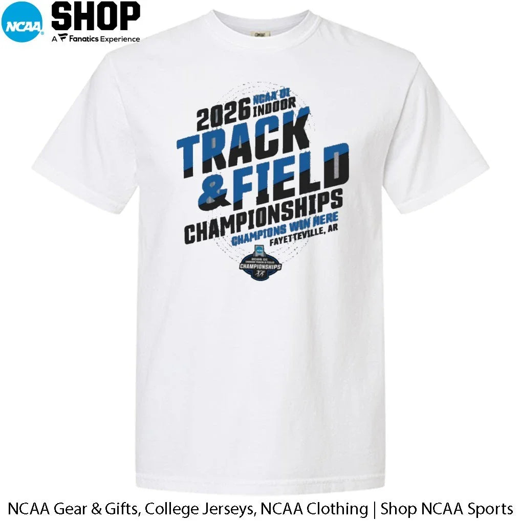 2026 NCAA DI Indoor Track and Field Championships Fayetteville Ar Champions Win Here T-Shirt