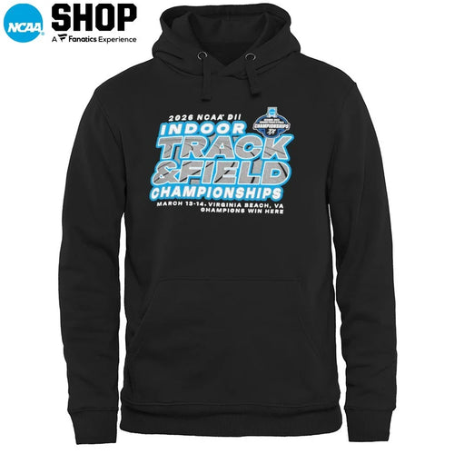 2026 NCAA DII Track and Field Championships March 13-14 Virginia Beach Va Champions Win Here T-Shirt