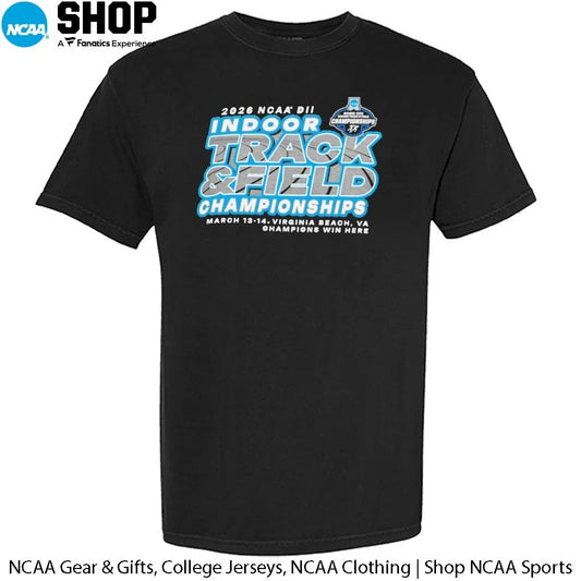 2026 NCAA DII Track and Field Championships March 13-14 Virginia Beach Va Champions Win Here T-Shirt