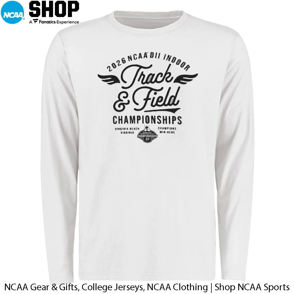 2026 NCAA DII Track and Field Championships Virginia Beach Va Champions Win Here T-Shirt