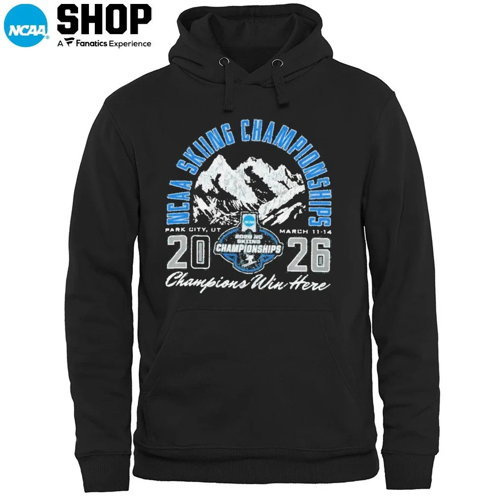 2026 NCAA Skiing Championships March 11-14 Park City Ut Champions Win Here T-Shirt