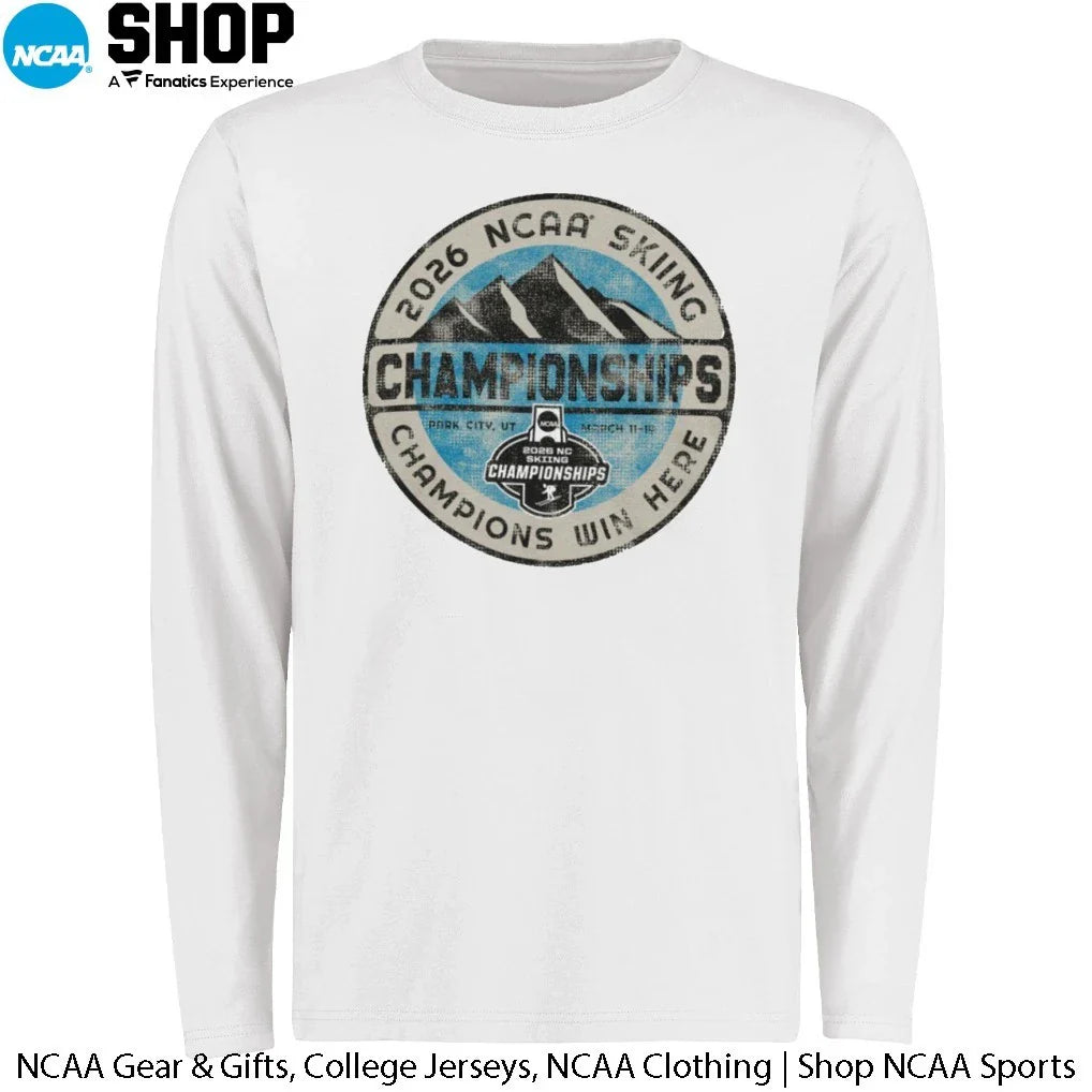 2026 NCAA Skiing Championships Park City Ut March 11-14 Champions Win Here T-Shirt