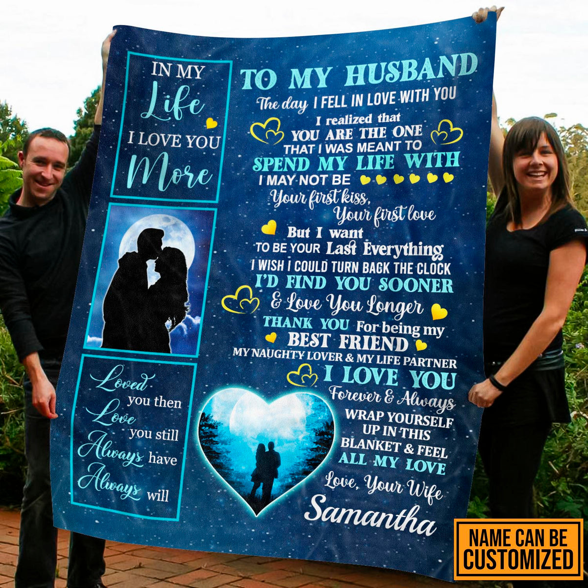 Personalized To My Husband The Day I Fell In Love With You I Realized That You Are The One Blanket – Sherpa Blanket