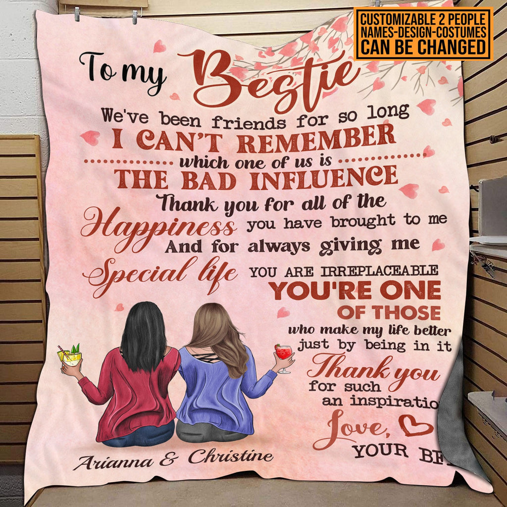 Personalized We’ve Been Friends For So Long Bestie Blanket – Custom Gift For Best Friend