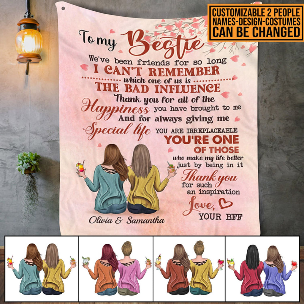 Personalized We’ve Been Friends For So Long Bestie Blanket – Custom Gift For Best Friend