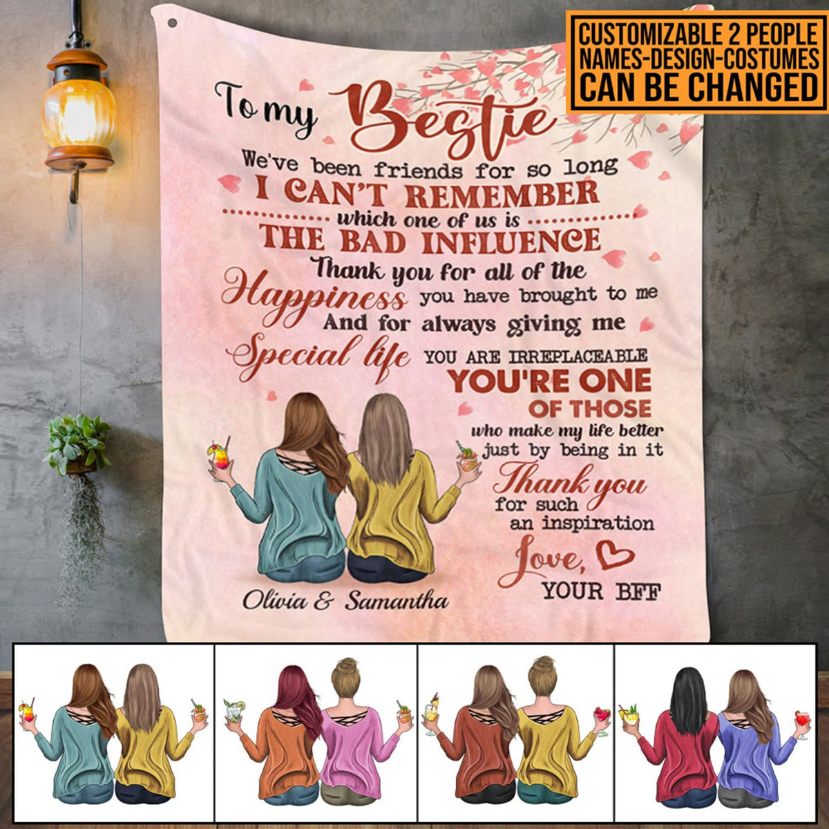 Personalized We’ve Been Friends For So Long Bestie Blanket – Custom Gift For Best Friend