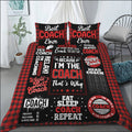 Coach Ever Custom Bedding Set – Pillow and Duvet Cover – Gift For Coach – Coach Appreciation Gifts