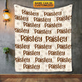 Personalized Pet Name Blanket – Custom Name and Background Blanket for Pet