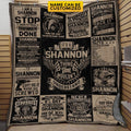 Personalized Family Name It’s A Thing You Wouldn’t Understand Fleece Blanket – Custom Name Men Sherpa Blanket