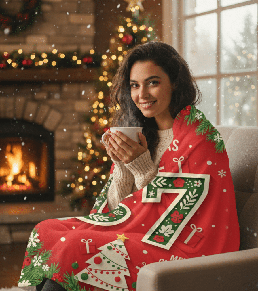 67 Meme Six Seven for Kids Women Men Boys Girls Christmas Blanket