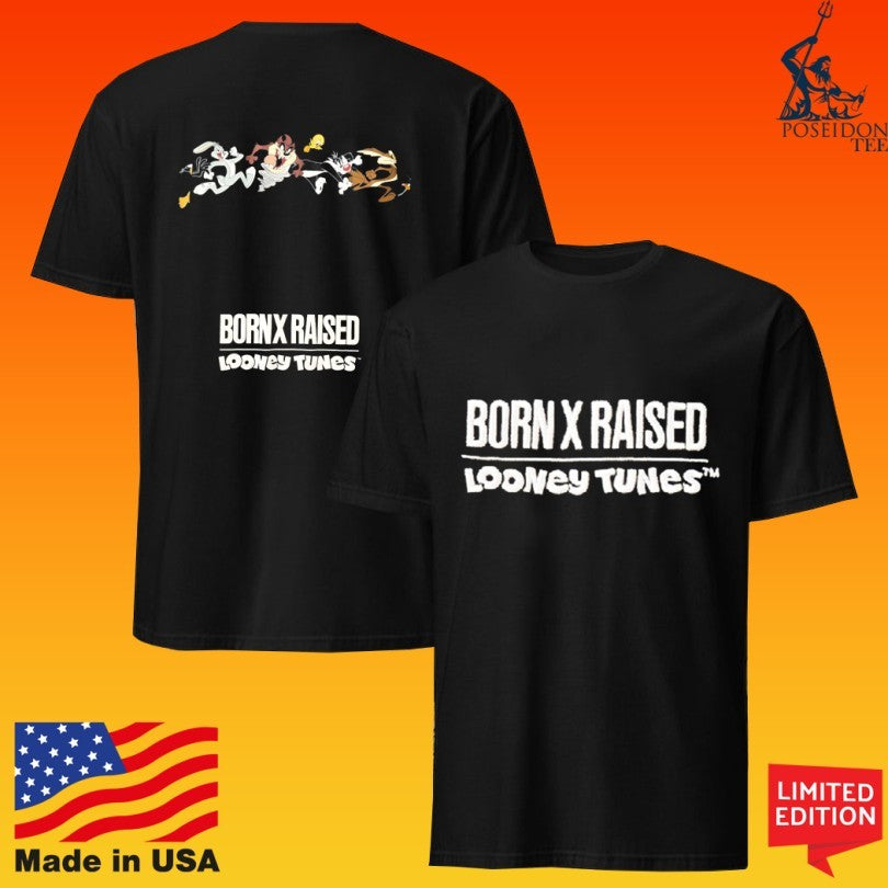 Born X Raised Looney Tunes Line-up T-shirt