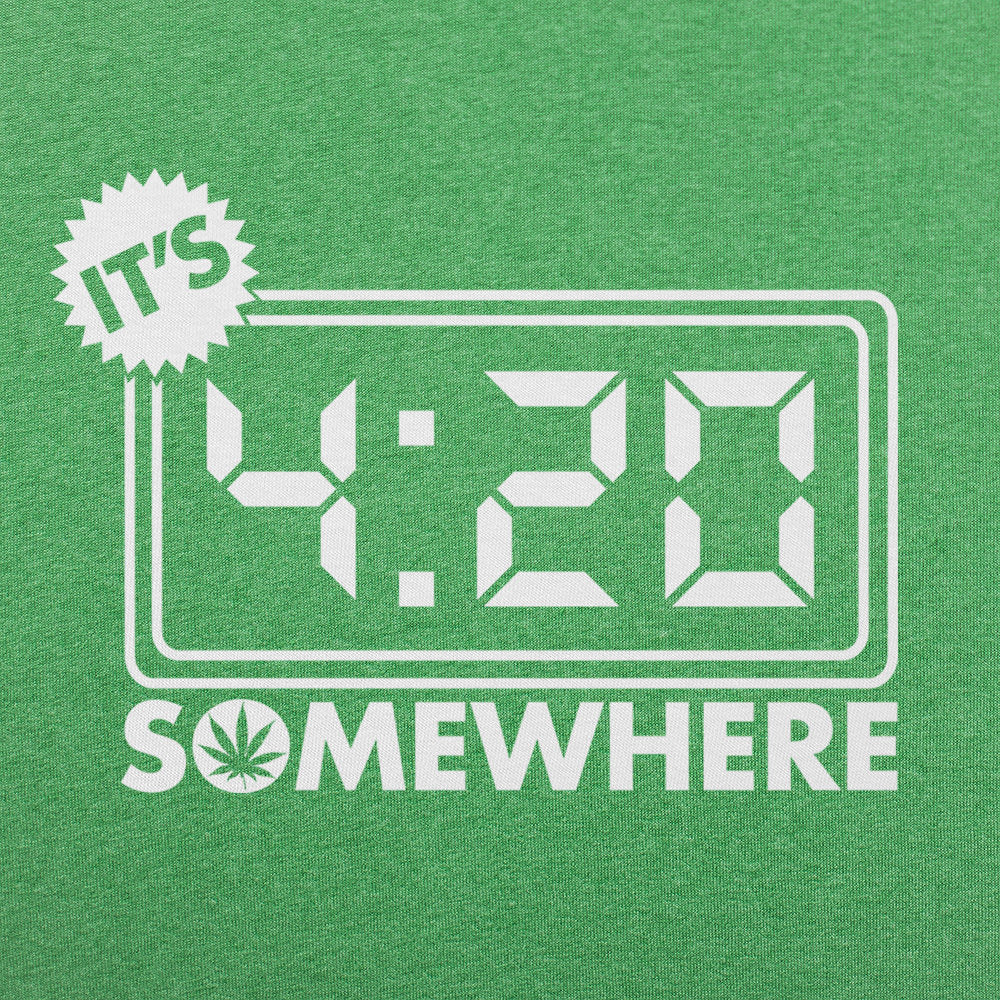 It's 4:20 Somewhere Digital Clock