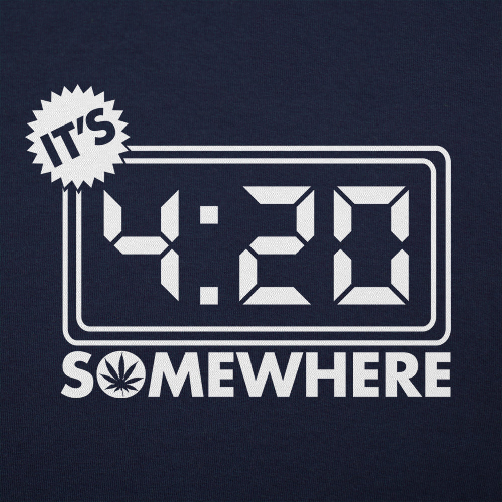 It's 4:20 Somewhere Digital Clock
