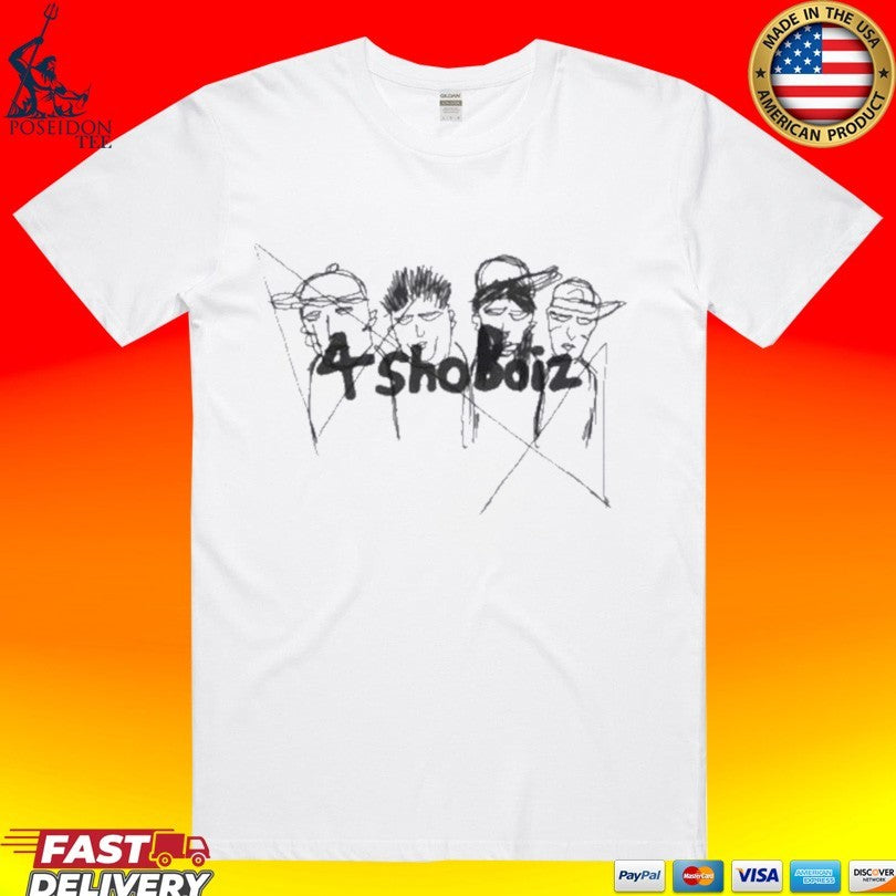 4shoboiz Lngshot Kpop Boy Group T-shirt