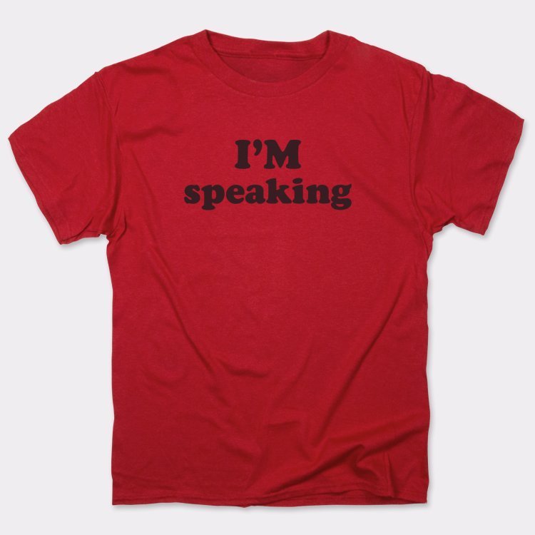 I'm Speaking Women's Empowerment Quote