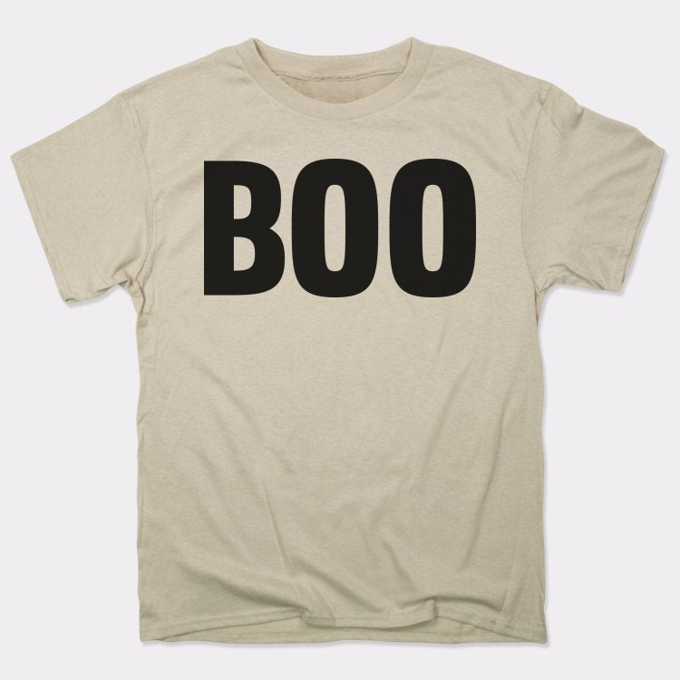 Boo Halloween Word Graphic