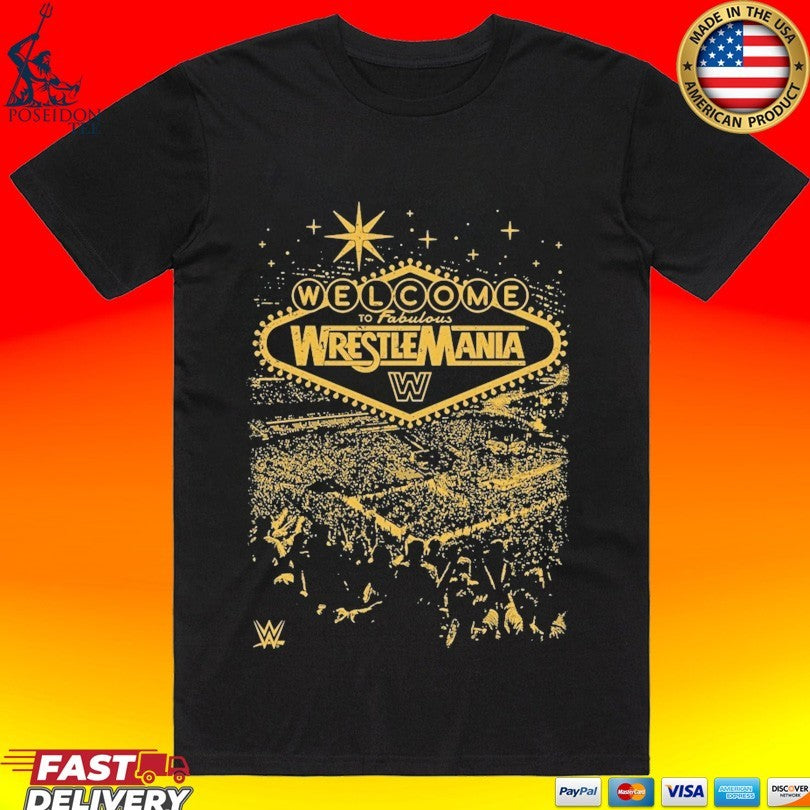Wrestlemania 42 Ripple Junction Welcome To Fabulous Wrestlemania T-shirt