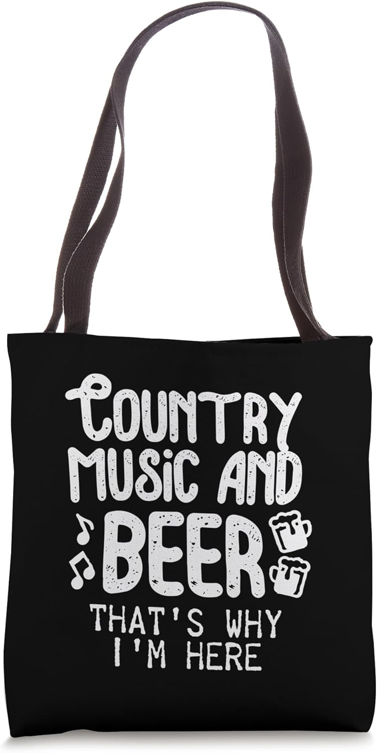 Country Music and Beer Thats Why Im Here Shirt